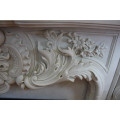 European Styles Modern Natural Stone Marble Wall Marble Fireplace